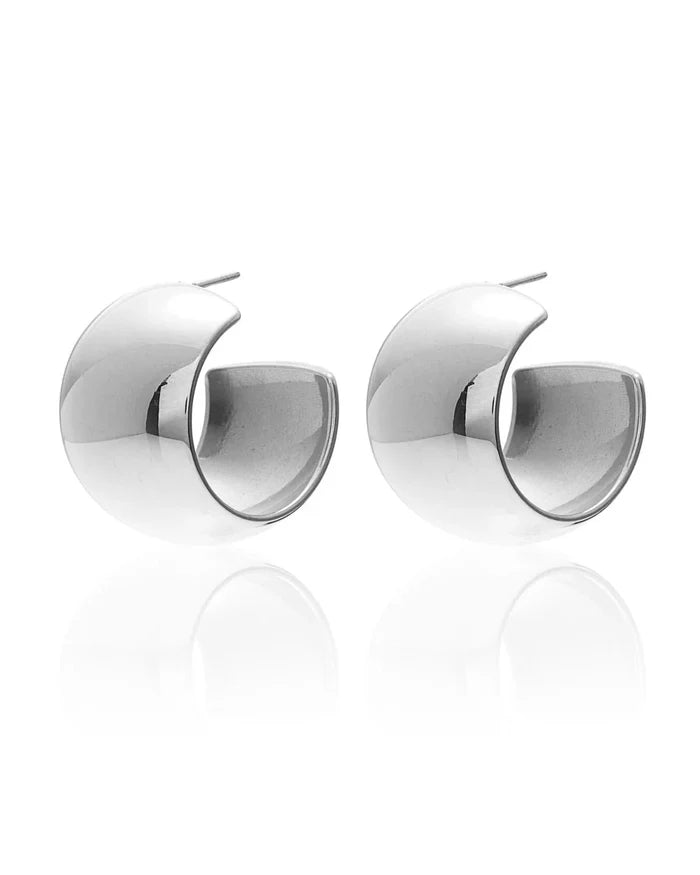 Sunkissed Hoops | Silver