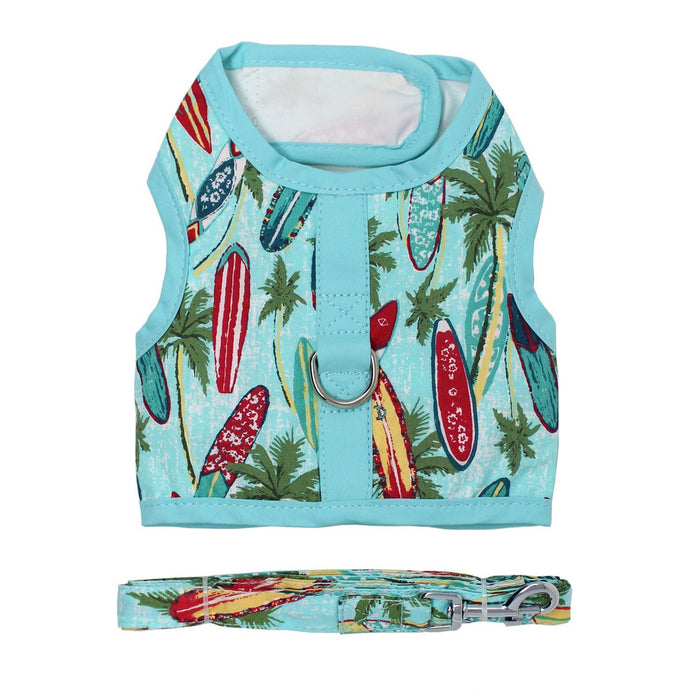 Surfboards & Palms Vest Harness & Leash
