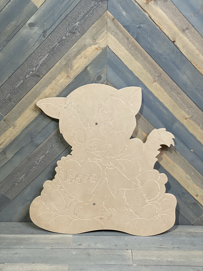 Sweetheart Kitty DIY Craft