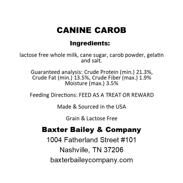 Take Home Tub - Canine Carob Ice Cream