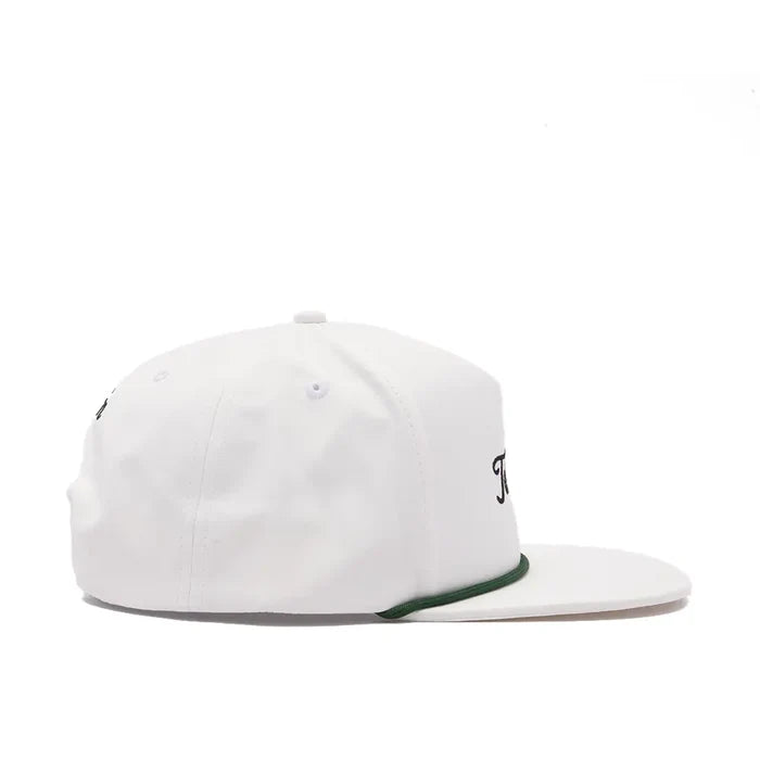 Takout Evergreen Poly Rope 5-Panel Hat 'White'