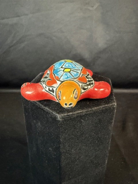 Talavera Mexican Turtle Figurine