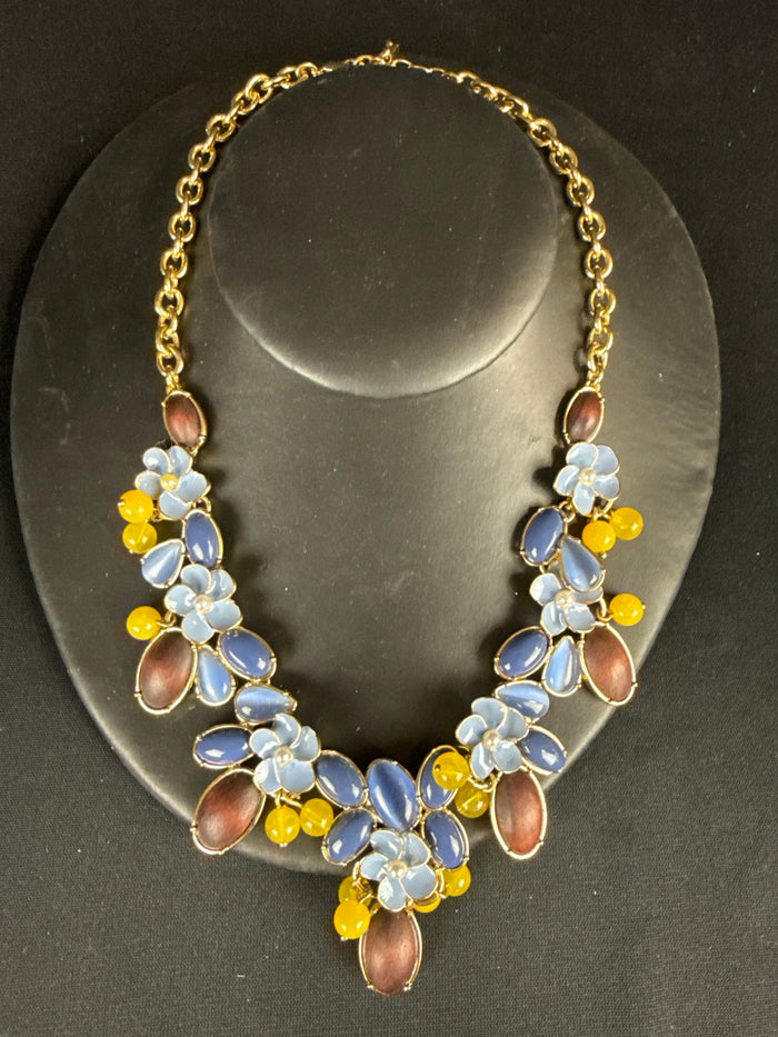 Talbots Floral Design Necklace