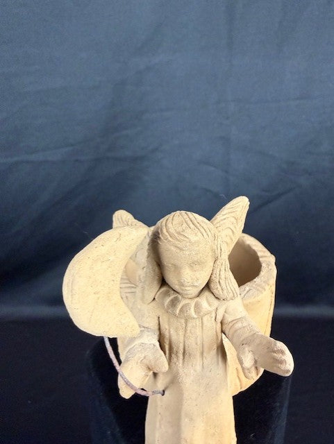 Terracotta Angel Candleholder