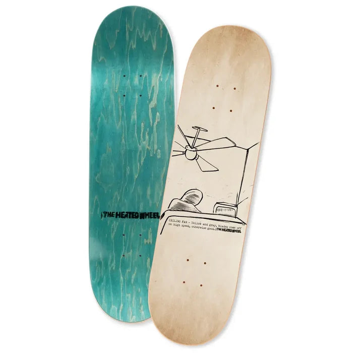 The Heated Wheel - Fan For Sale Deck (9")