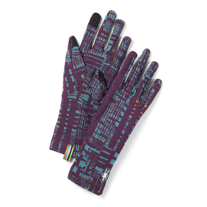 Purple Iris Digi Plaid / L