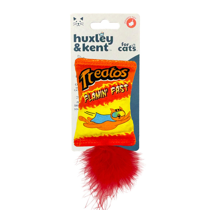 Packaged Treatos Snacks Cat Toy.