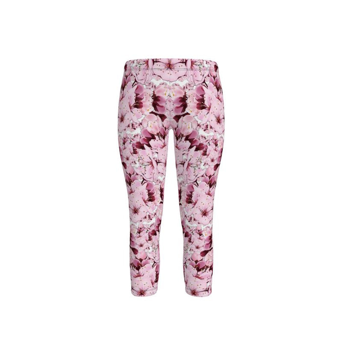 TRP Floral Prints (01): Sakura Symphony (01-01) | Capri Leggings