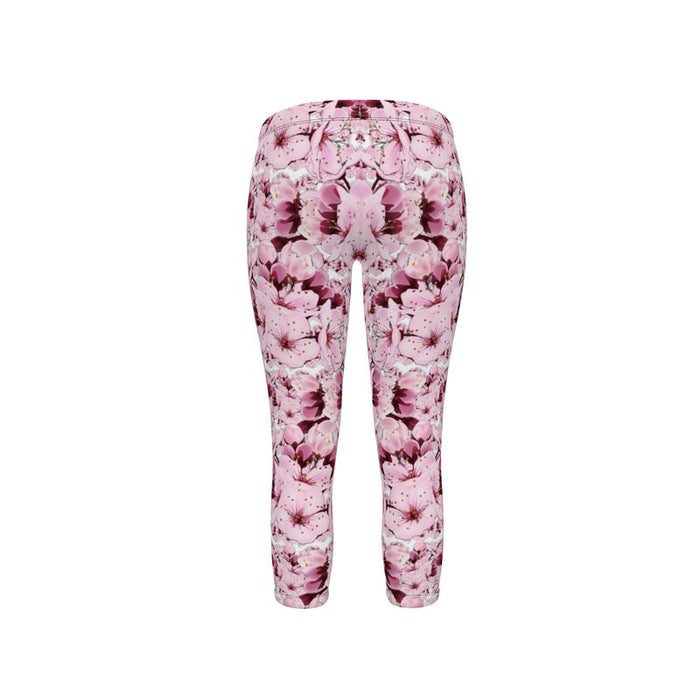 TRP Floral Prints (01): Sakura Symphony (01-01) | Capri Leggings