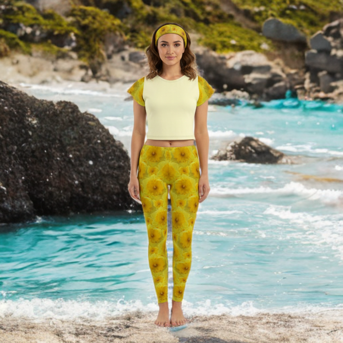 TRP Floral Prints (09): Radiant Tulips Revealed | Leggings