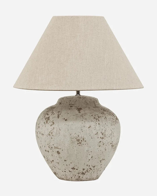 Tuscan Stone Lamp | Medium