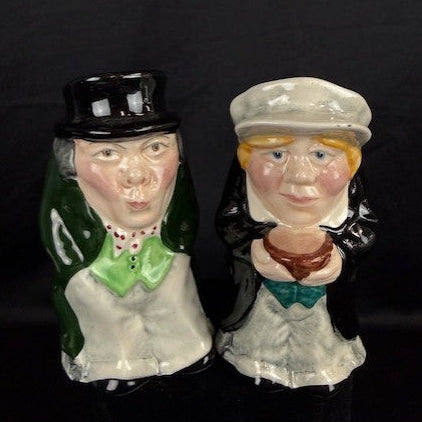 Two Staffordshire Character Jugs Dodger & Oliver