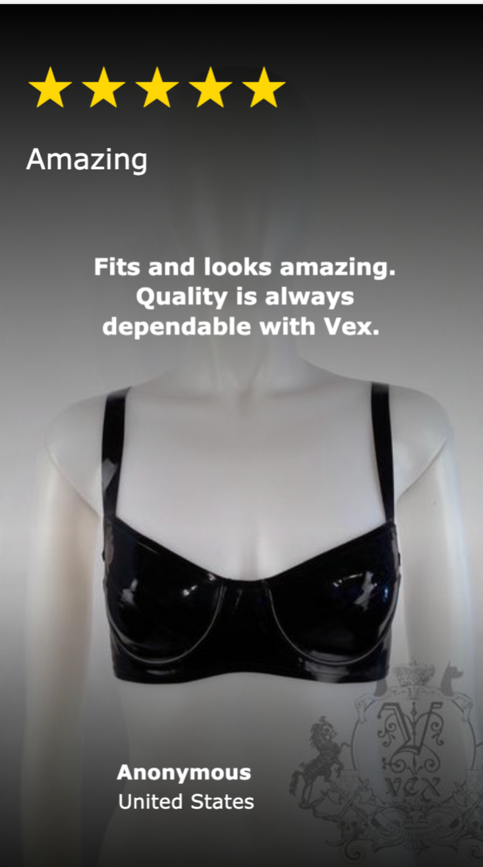 Underwire Bra Womens - Vex Inc. | Latex Clothing
