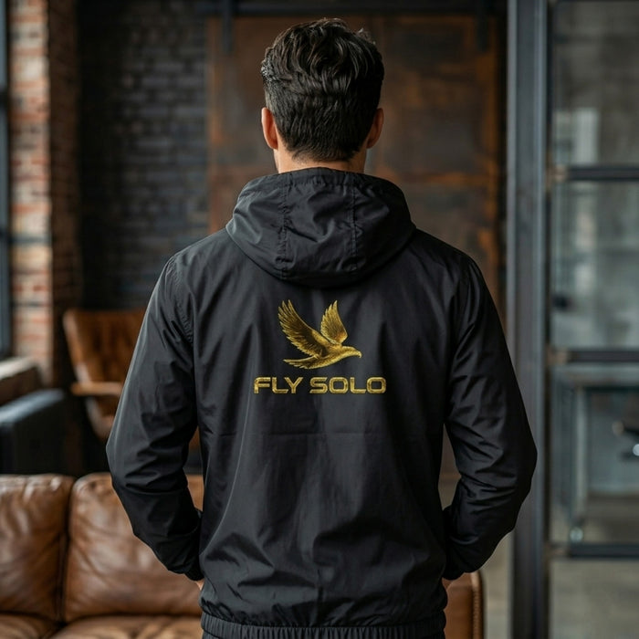 Unity in Solitude (01) "Fly Solo" | Unisex Lightweight Windbreaker | 3 colors