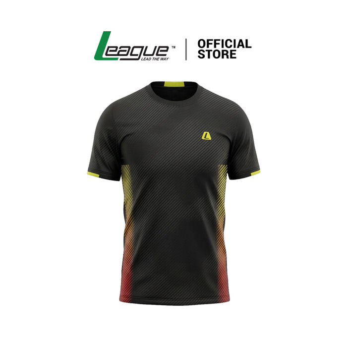 Valiant Lite Black Running Jersey Unisex