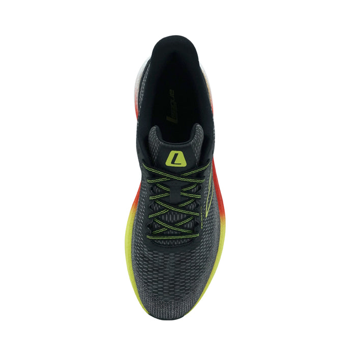 Valiant Lite Black/Yellow Sepatu Lari Pria