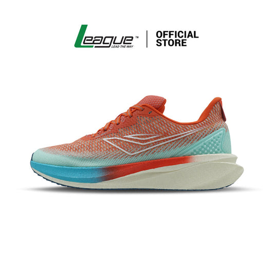Valiant Lite Orange/Blue Sepatu Lari Wanita