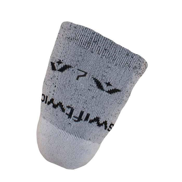Gray VALOR Above Knee sock marked 7
