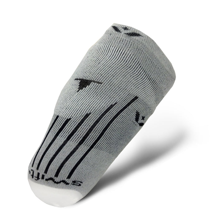 Gray VALOR Below Knee sock marked 5