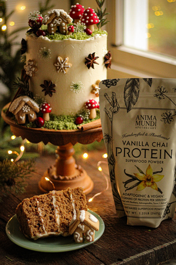 VANILLA CHAI PROTEIN | Adaptogenic Superfood Powder, Organic