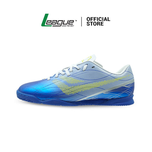 Vein White/Blue Sepatu Futsal Pria