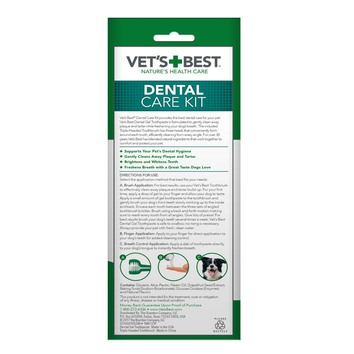 Vet's Best Dental Care Kit
