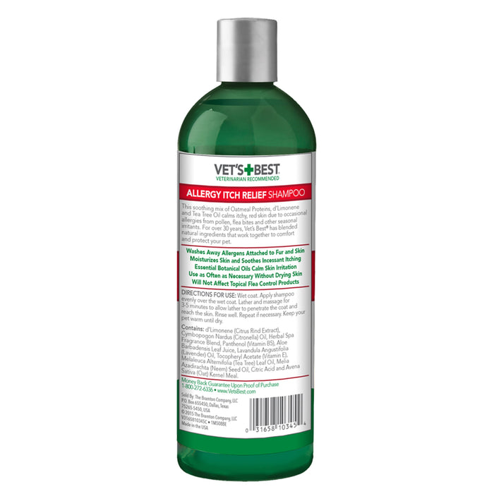 Vet's Best Dog Allergy Itch Relief Shampoo