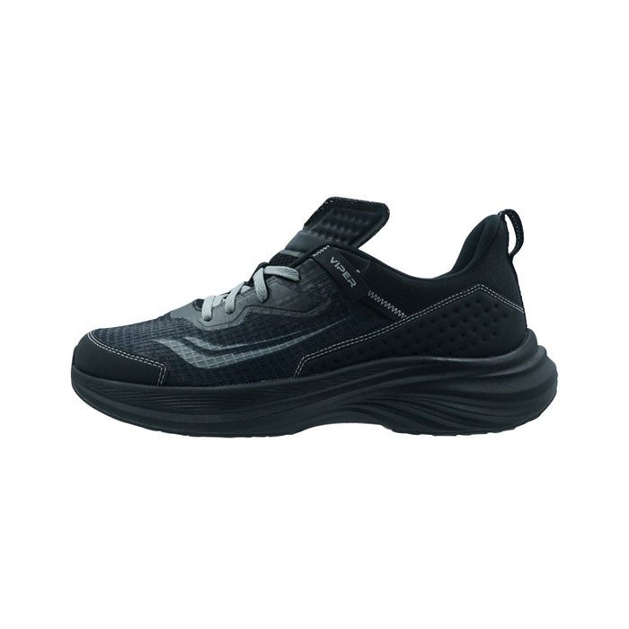 Viper Black/Grey Sepatu Lari Unisex