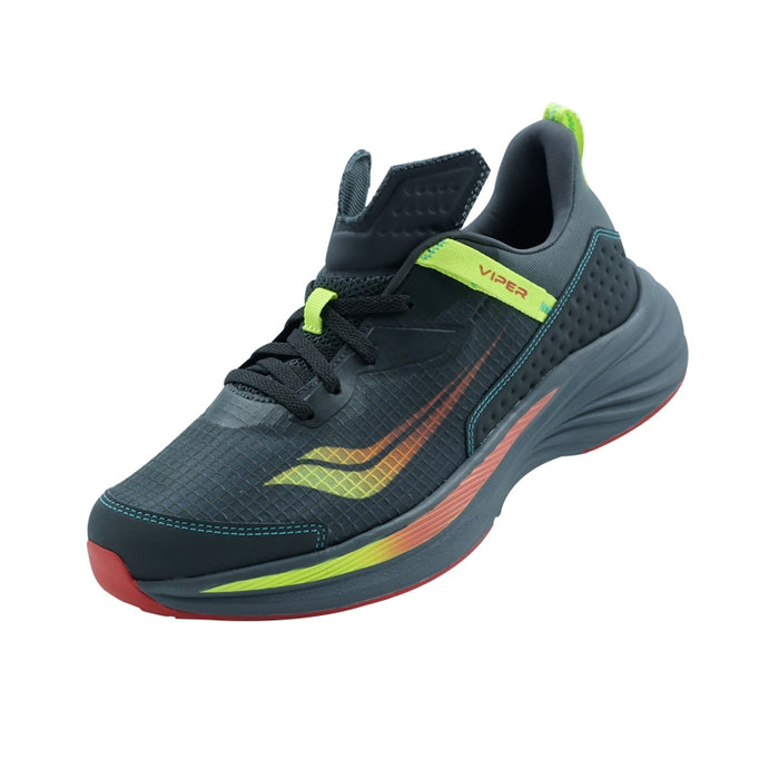Viper Black/Grey Sepatu Lari Unisex