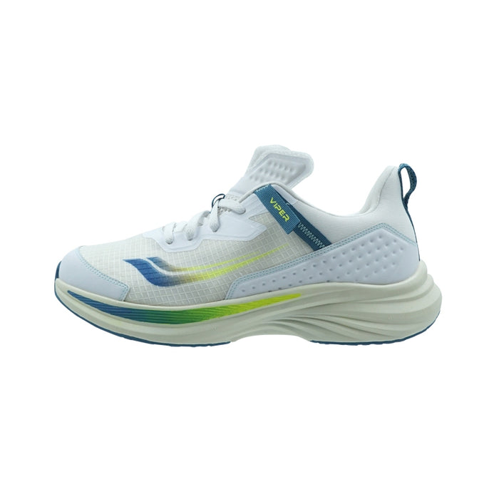 Viper White/Green Sepatu Lari Unisex
