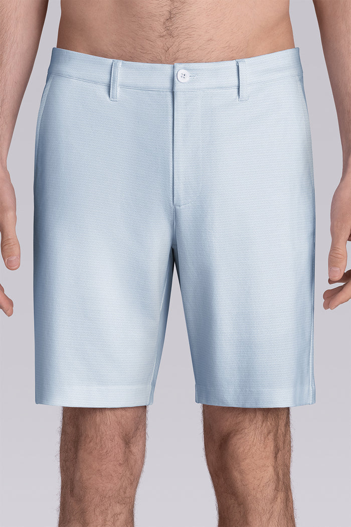 Model wearing Vision Country Air Icy Cotton® mid rise shorts.