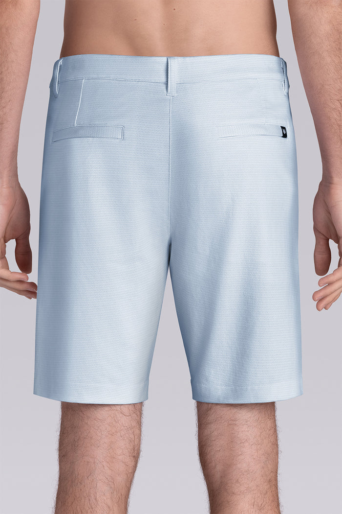 Model wearing Vision Country Air Icy Cotton® mid rise shorts.
