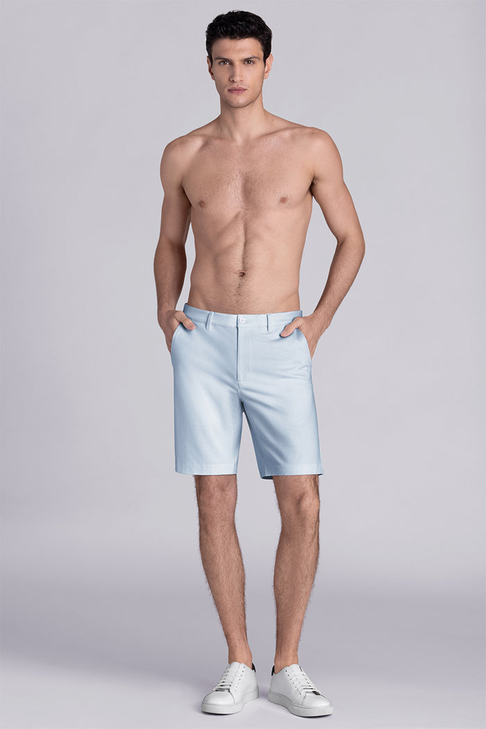 Model wearing Vision Country Air Icy Cotton® mid rise shorts.