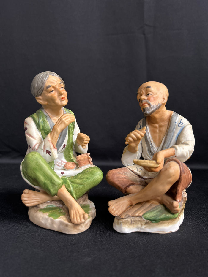 VTG 50's Homeco Asian Two Couples (4) Figurines