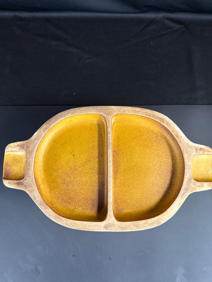 VTG Bennington Pottery Oval Covered Baking Dish
