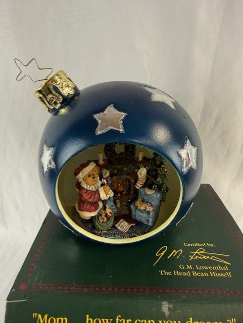 VTG Boyd's Bear Ed Kringlebear Christmas Ornament