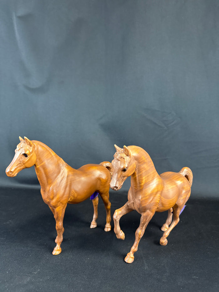 VTG Breyer Models Arabian Stallion & Man O War