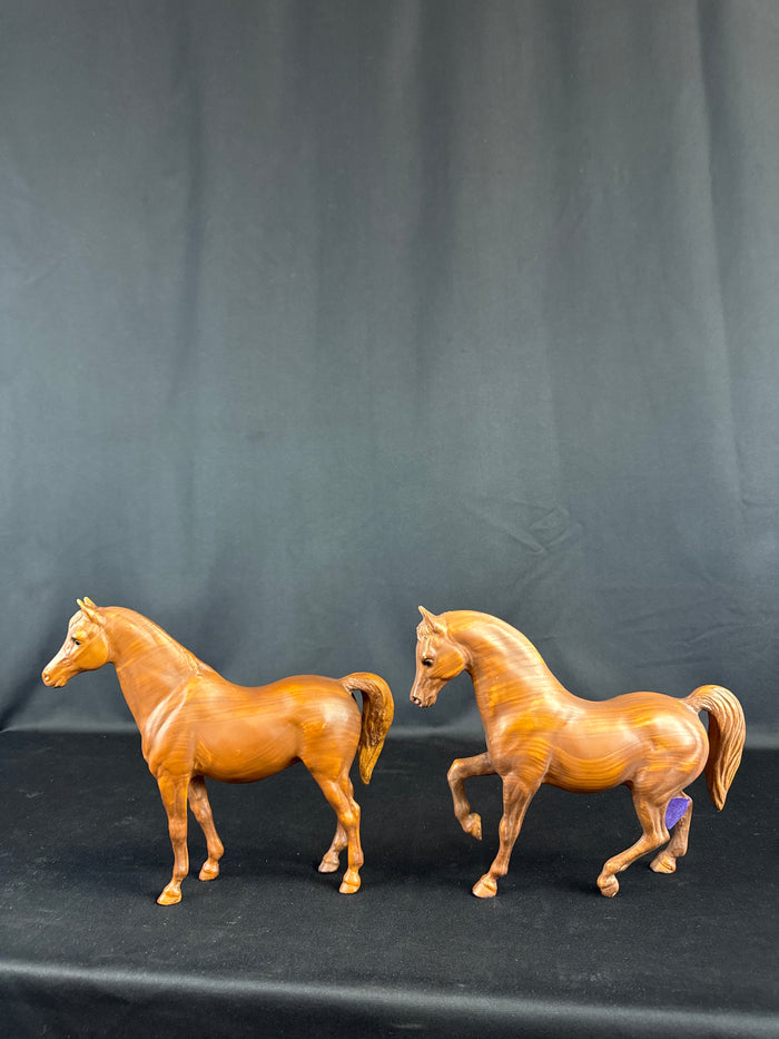 VTG Breyer Models Arabian Stallion & Man O War