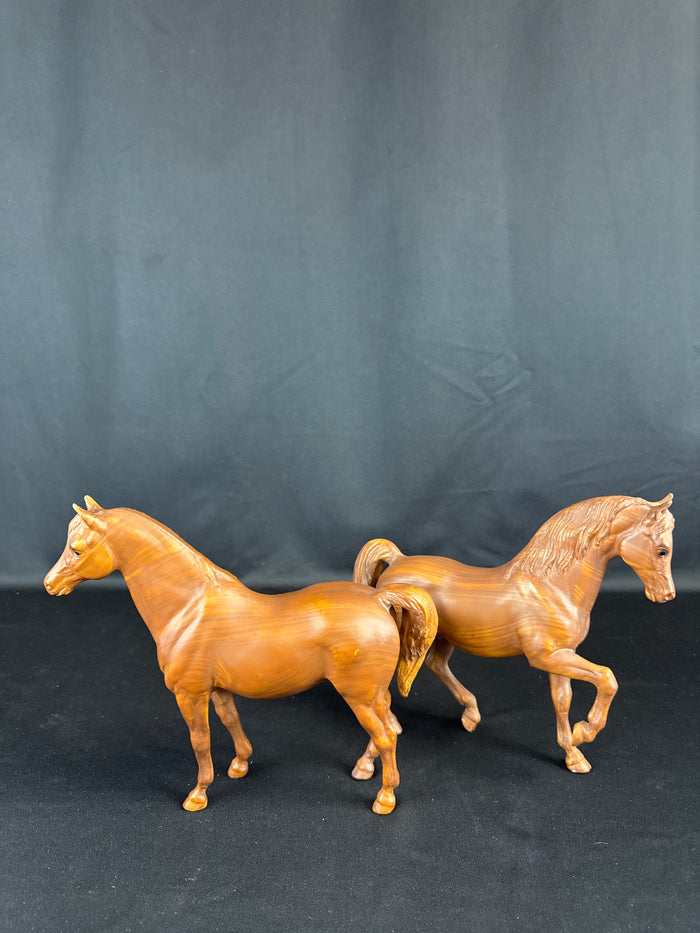 VTG Breyer Models Arabian Stallion & Man O War