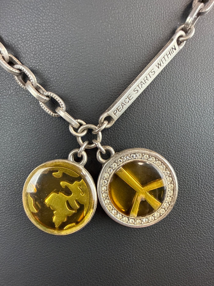 VTG. Brighton " I Dream of Peace" Necklace
