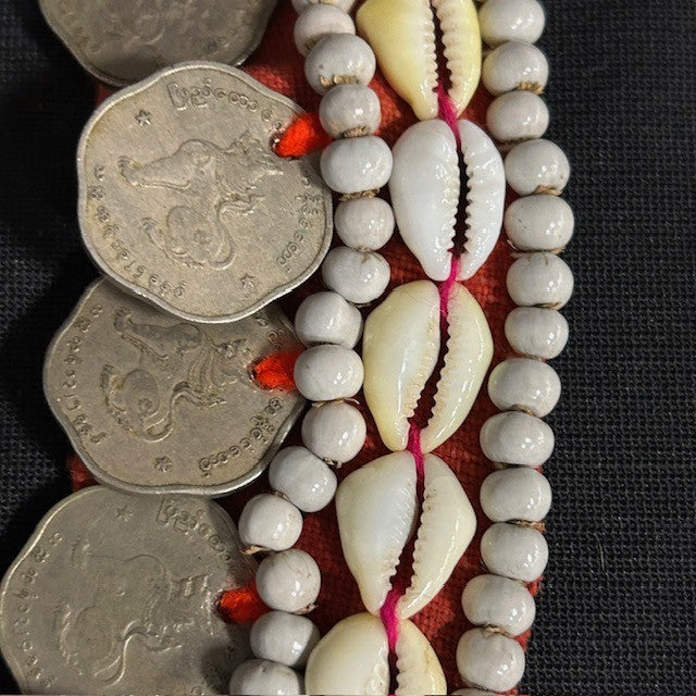 VTG Burmese Tribal Coin Belt