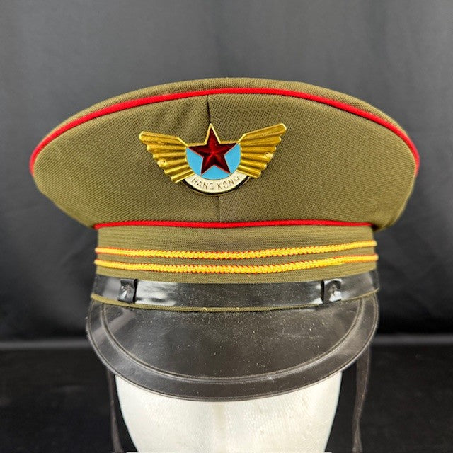 VTG Chinese Military Cap with Pins