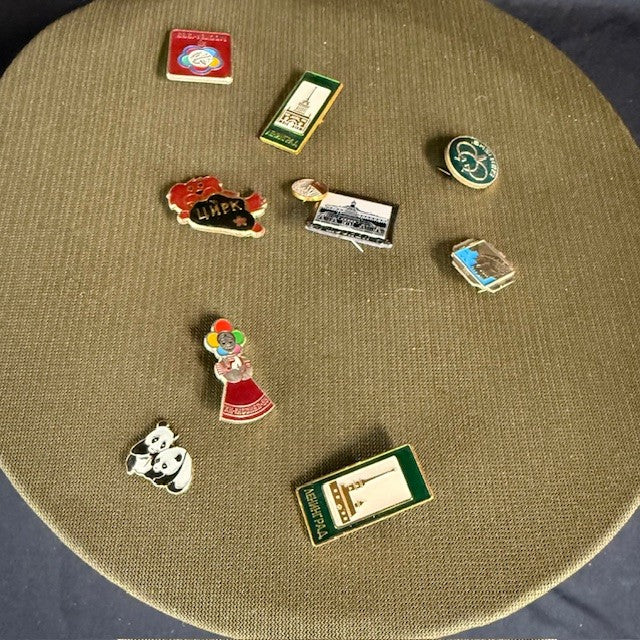 VTG Chinese Military Cap with Pins
