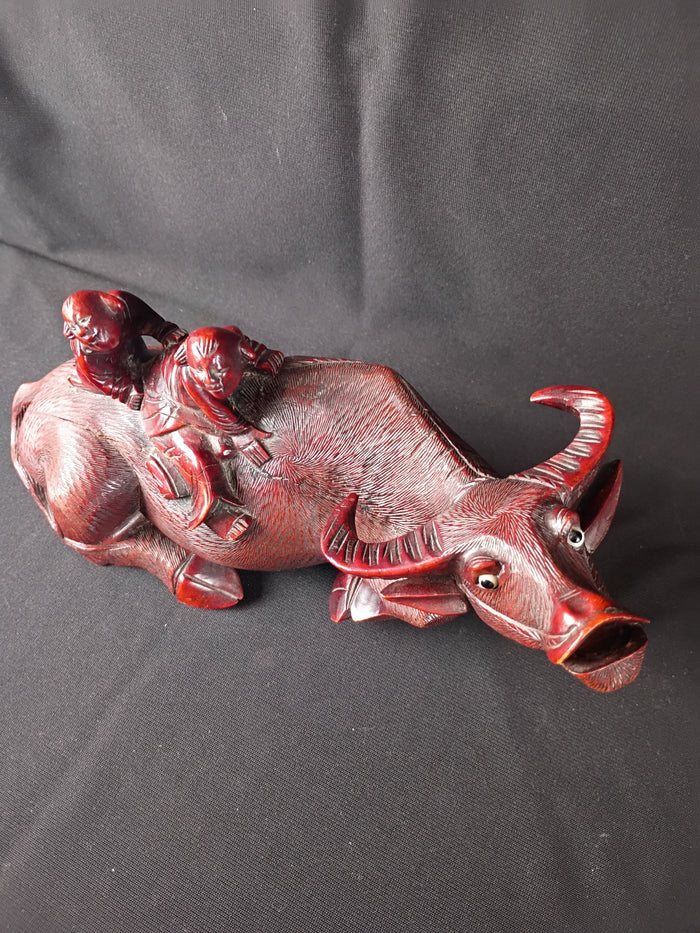 VTG Cinnabar Water Buffalo w/ Kids