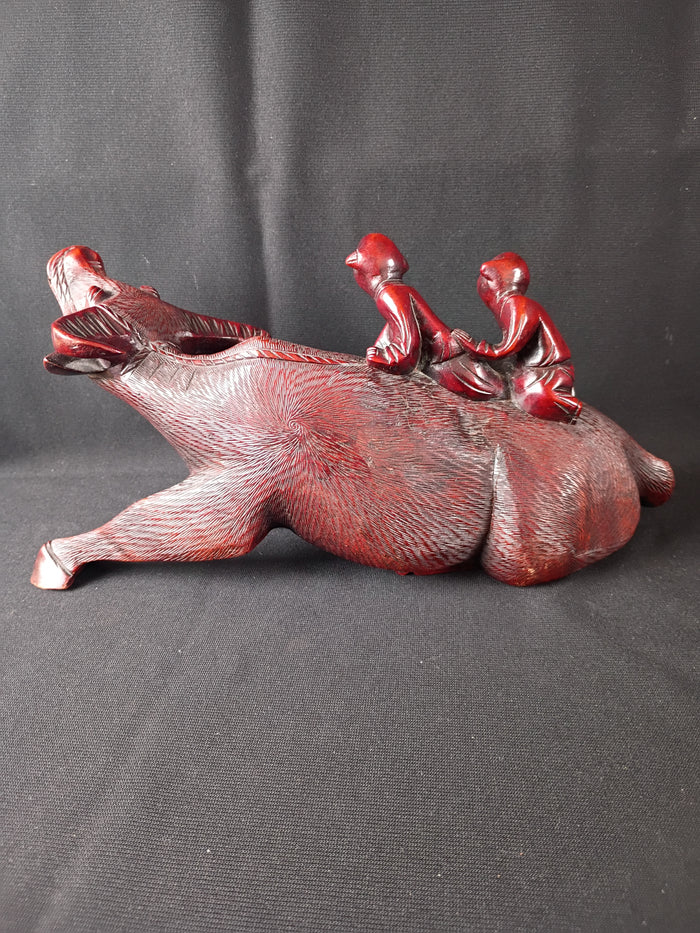 VTG Cinnabar Water Buffalo w/ Kids