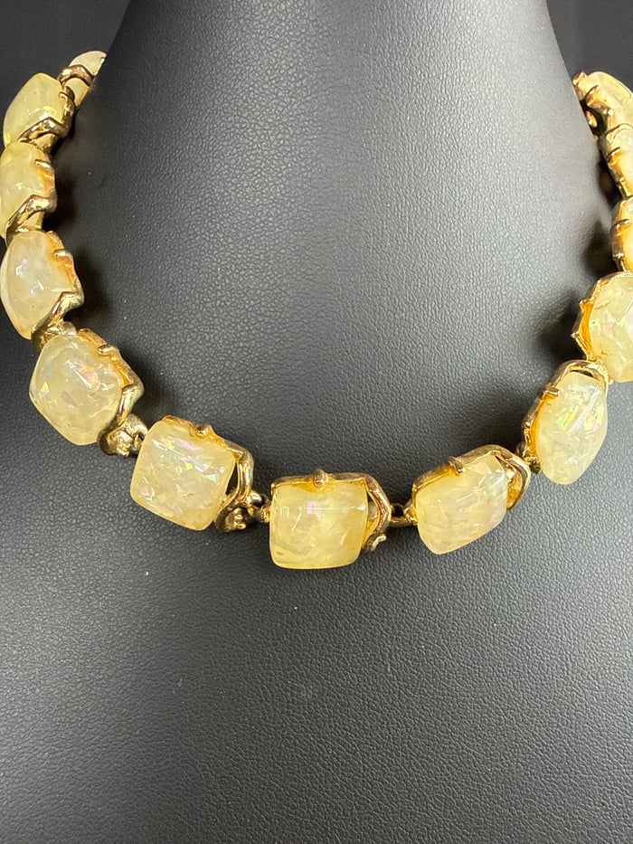 VTG Coro Thermoset Confetti Necklace