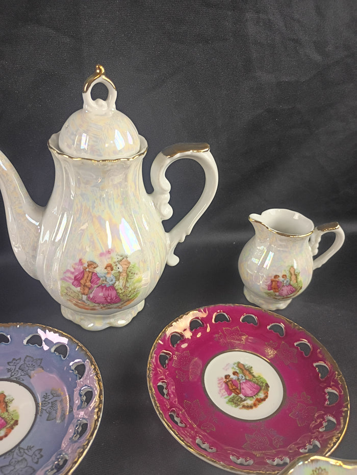 VTG Lusterware, Japan, Porcelain Tea Set