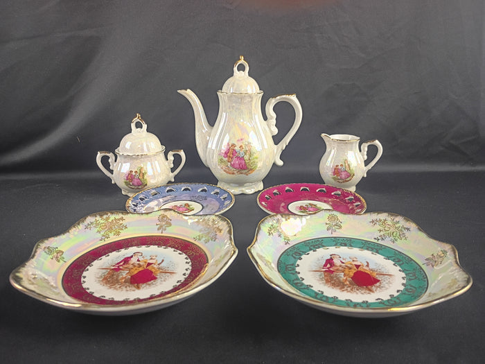 VTG Lusterware, Japan, Porcelain Tea Set