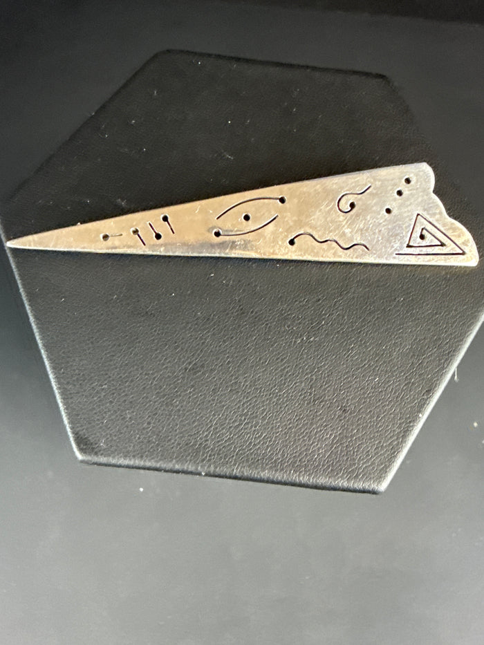 VTG. Mexican Sterling Silver Modernist Brooch