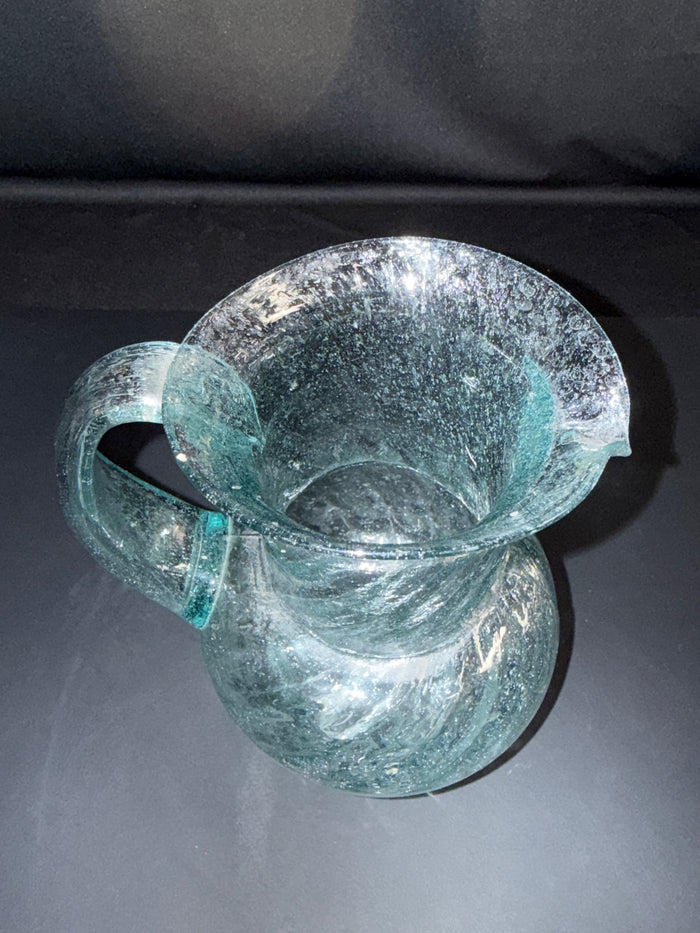VTG Optic Swirl Glass  Pitcher